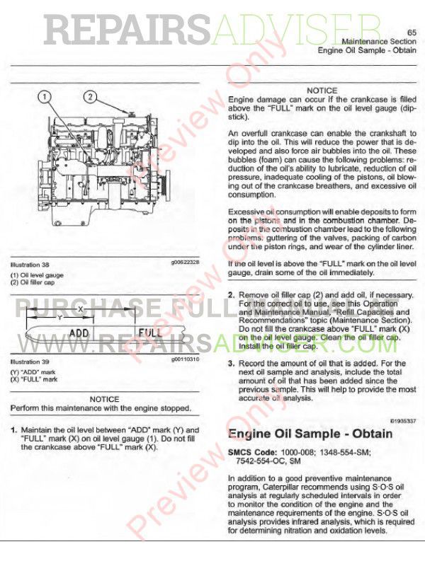 Caterpillar C7 Industrial Engines Operation & Maintenance Manual PDF